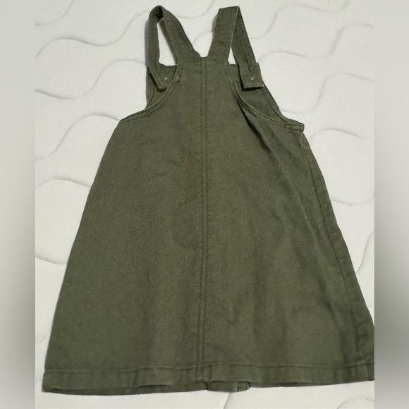 Wonder Nation Kids Olive dress - Picture 2 of 4